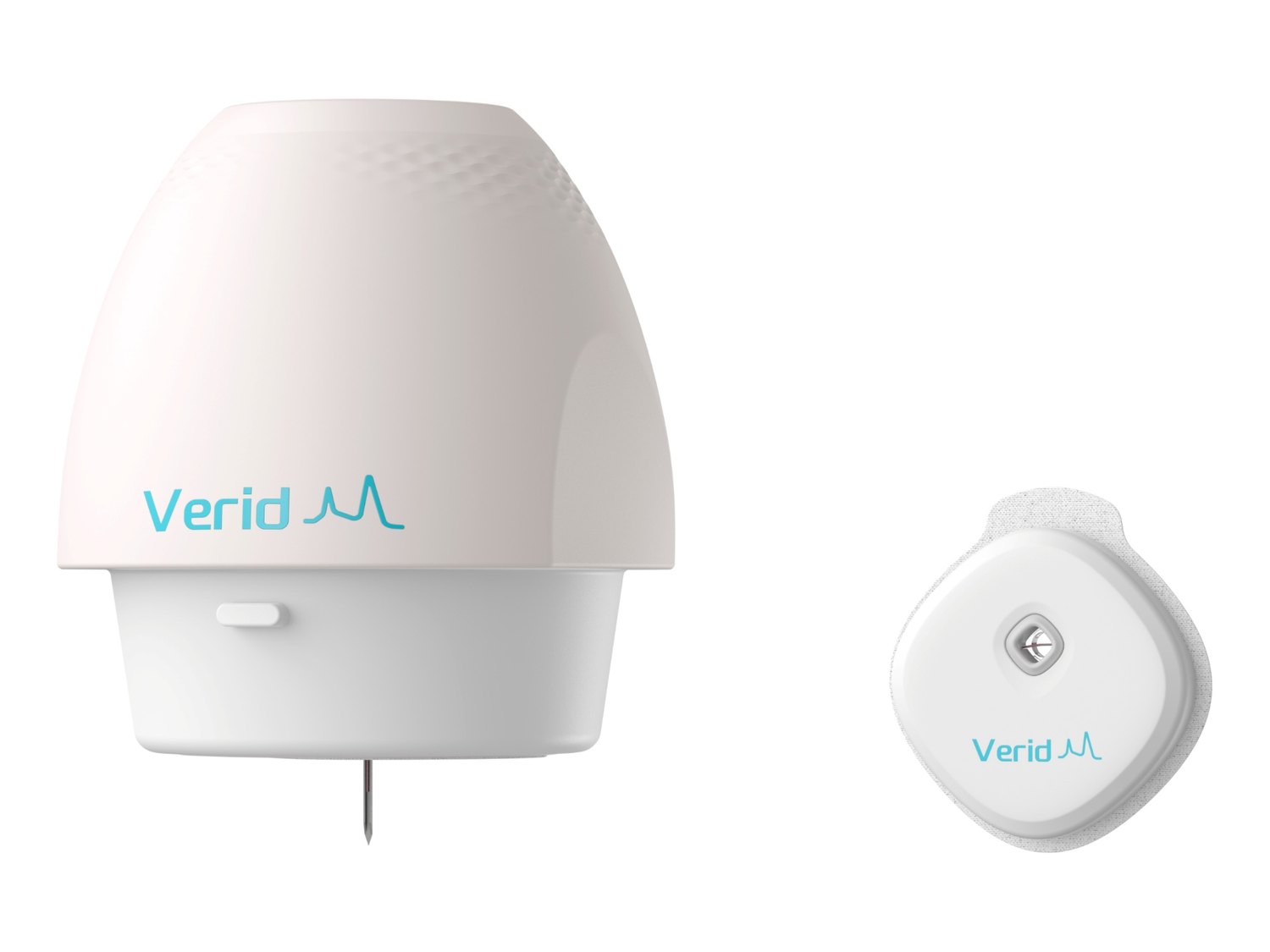 Verid CGM applicator with needle assembly and wearable sensor