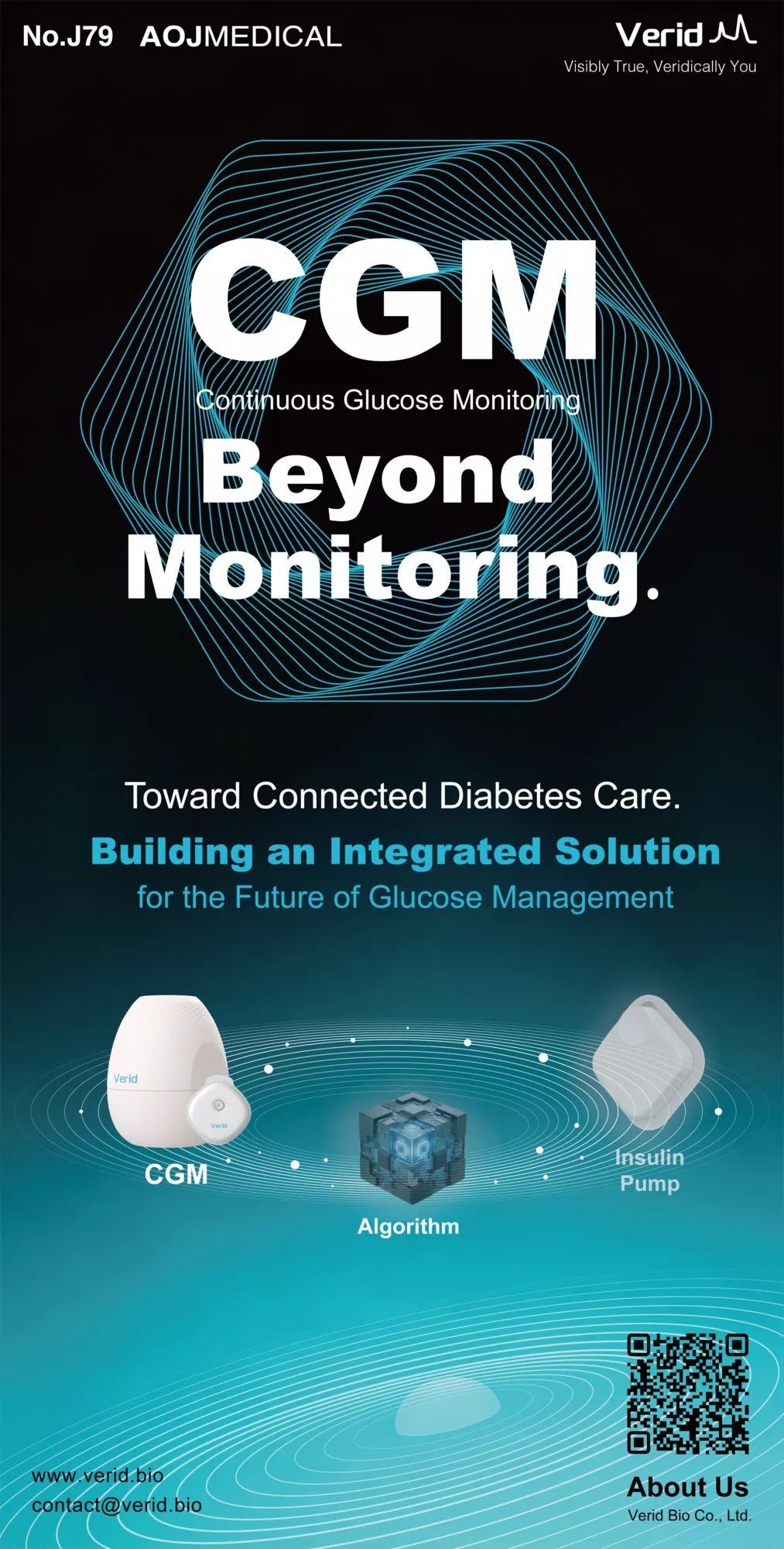 MEDICA 2026 invitation — CGM Beyond Monitoring, booth No. J79